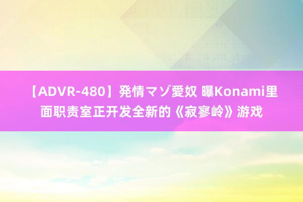 【ADVR-480】発情マゾ愛奴 曝Konami里面职责室正开发全新的《寂寥岭》游戏