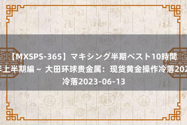 【MXSPS-365】マキシング半期ベスト10時間 ～2014年上半期編～ 大田环球贵金属：现货黄金操作冷落2023-06-13