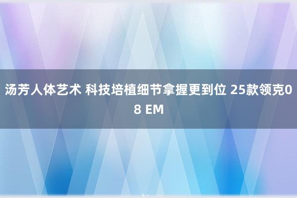 汤芳人体艺术 科技培植细节拿握更到位 25款领克08 EM