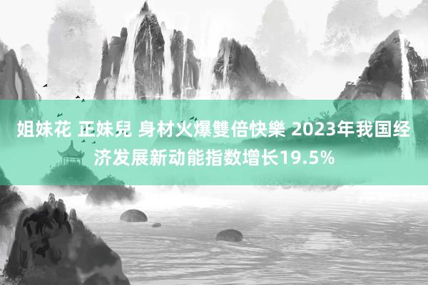 姐妹花 正妹兒 身材火爆雙倍快樂 2023年我国经济发展新动能指数增长19.5%